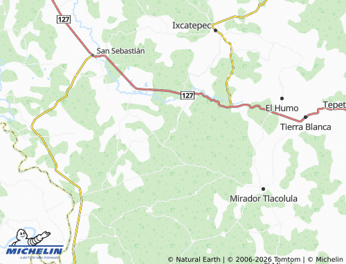 Mapa MICHELIN El Zacatal - ViaMichelin