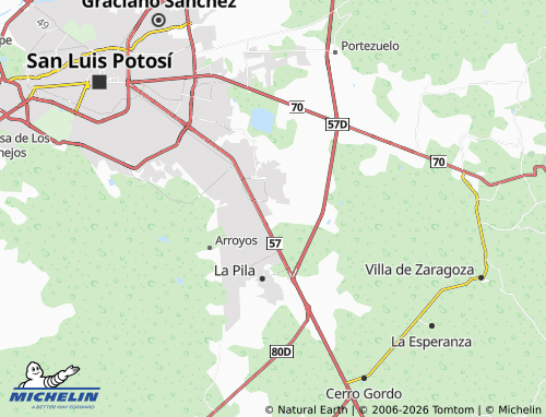 Carte MICHELIN Alceda - ViaMichelin