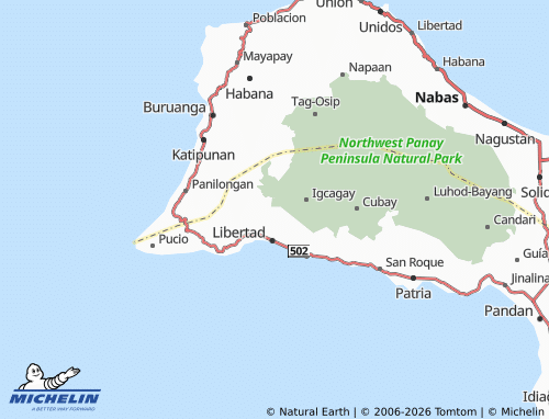 Mappa MICHELIN Panangkilon - ViaMichelin