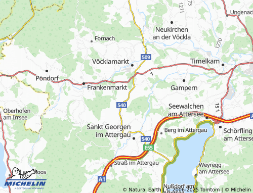 Carte MICHELIN Schmidham - ViaMichelin