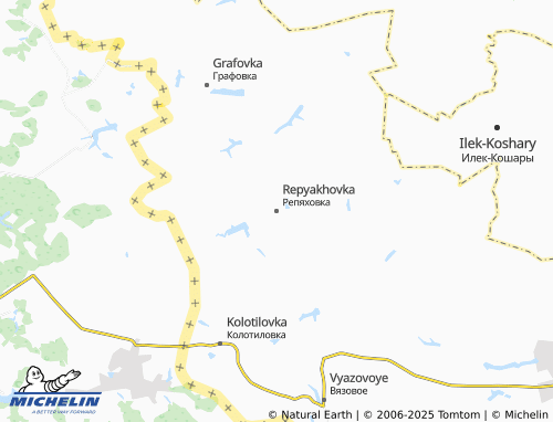 MICHELIN Repyakhovka map - ViaMichelin