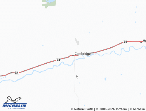Mappa MICHELIN Cambridge - ViaMichelin