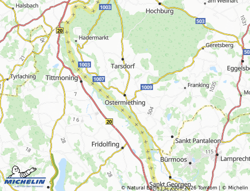 Mappa MICHELIN Ostermiething - ViaMichelin