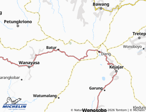MICHELIN Pesurenan map - ViaMichelin