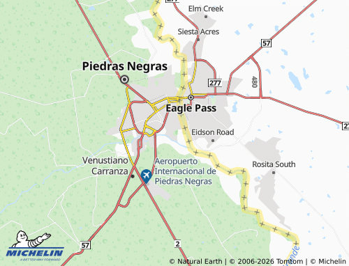 Mappa MICHELIN Centenario - ViaMichelin