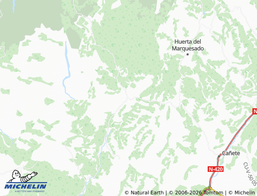 MICHELIN Valdemoro-Sierra map - ViaMichelin