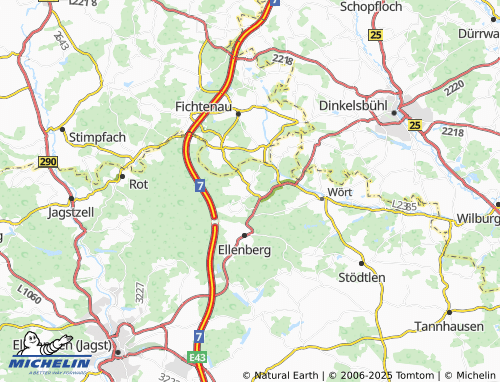 Carte MICHELIN Breitenbach - ViaMichelin