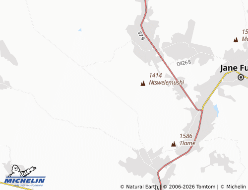 MICHELIN-Landkarte Mampane - ViaMichelin