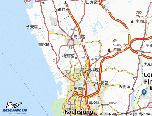 Mappa MICHELIN qiao tou qu - ViaMichelin