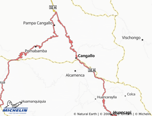 Mapa MICHELIN Cangallo - ViaMichelin