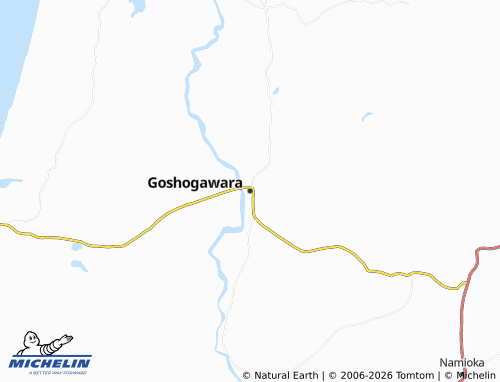 Mappa MICHELIN Goshogawara - ViaMichelin