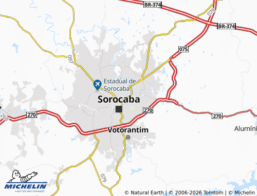 Carte MICHELIN Além Ponte - ViaMichelin