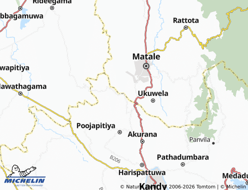Mappa MICHELIN Rambuke Ela - ViaMichelin