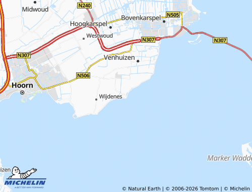 MICHELIN Oosterleek map - ViaMichelin