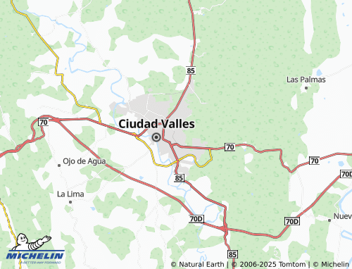 MICHELIN El Porvenir map - ViaMichelin