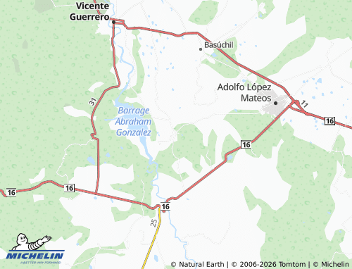 MICHELIN Miiaca map - ViaMichelin