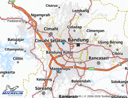 Carte MICHELIN Dungus Cariang - ViaMichelin