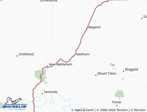 Carte MICHELIN Hawthorn - ViaMichelin