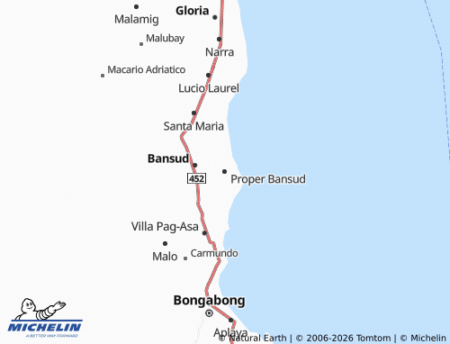 Mappa MICHELIN Proper Bansud - ViaMichelin