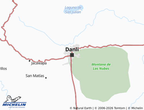 Mappa MICHELIN Danli - ViaMichelin