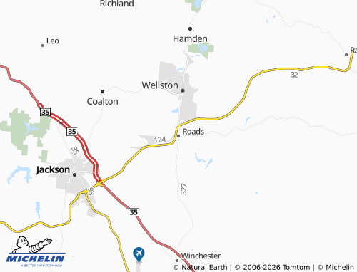 Kaart MICHELIN Roads - ViaMichelin