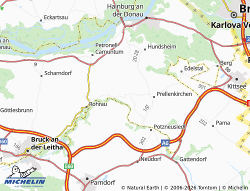 MICHELIN Schönabrunn map - ViaMichelin