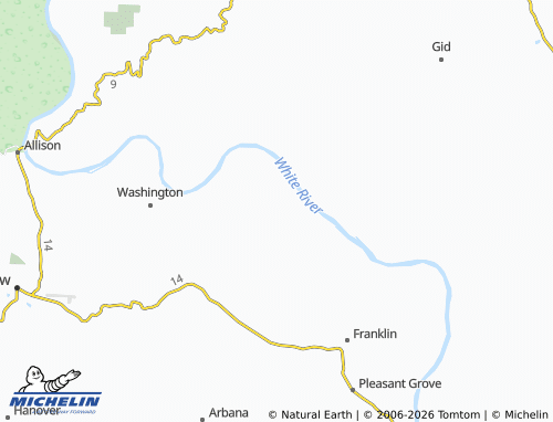 Mappa MICHELIN Jones - ViaMichelin