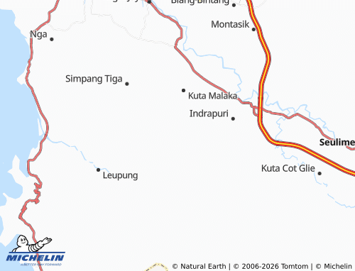 Mapa MICHELIN Aneuk Glee - ViaMichelin