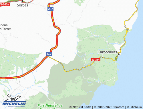 MICHELIN Los Alamillos map - ViaMichelin