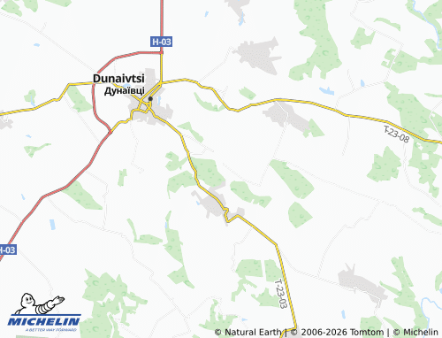 MICHELIN Antonivka map - ViaMichelin