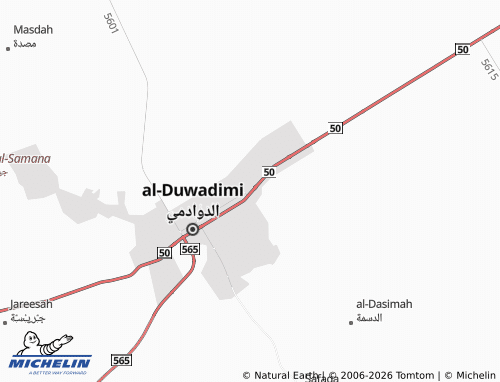 MICHELIN-Landkarte al-'Azeeziyyah - ViaMichelin