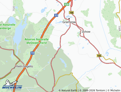 MICHELIN Polßen map - ViaMichelin