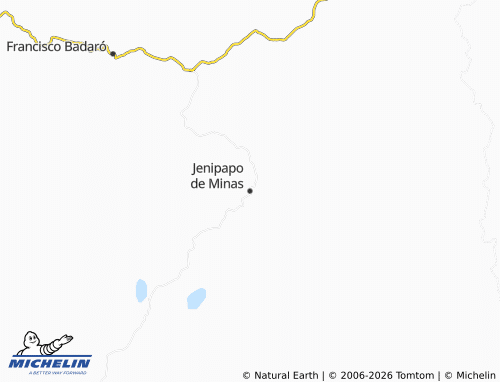 Mappa MICHELIN Jenipapo de Minas - ViaMichelin