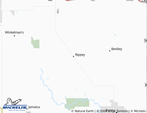 Mapa MICHELIN Rippey - ViaMichelin