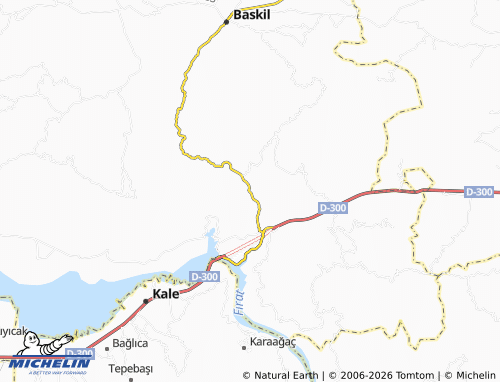 MICHELIN Topaluşağı map - ViaMichelin