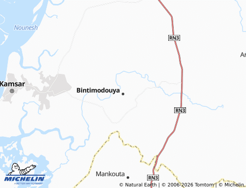 Mapa MICHELIN Bintimodouya - ViaMichelin