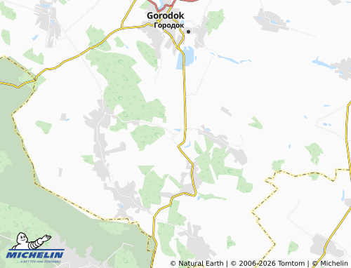 MICHELIN-Landkarte Kupyn - ViaMichelin