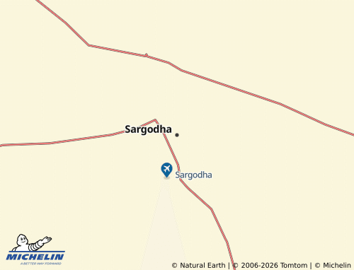 MICHELIN-Landkarte Sargodha - ViaMichelin