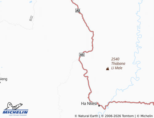MICHELIN Majakane map - ViaMichelin
