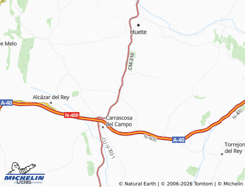 MICHELIN Loranca del Campo map - ViaMichelin