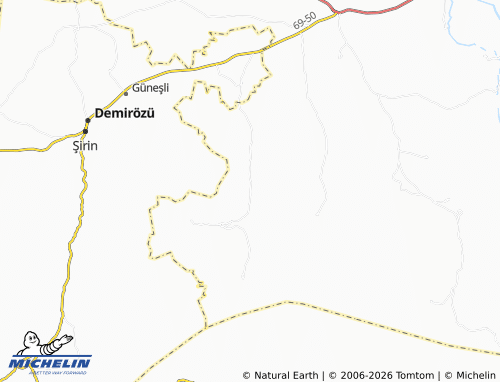 Mapa MICHELIN Güllüce - ViaMichelin