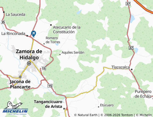 MICHELIN Boca de La Joya map - ViaMichelin
