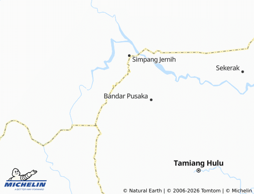 Mappa MICHELIN Batu Bedulang - ViaMichelin