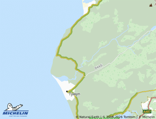 Mappa MICHELIN Llanegryn - ViaMichelin