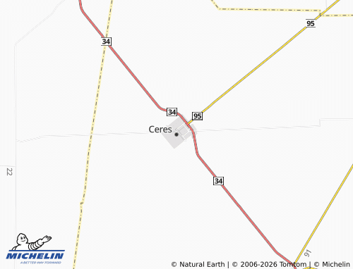 Mappa MICHELIN Ceres - ViaMichelin