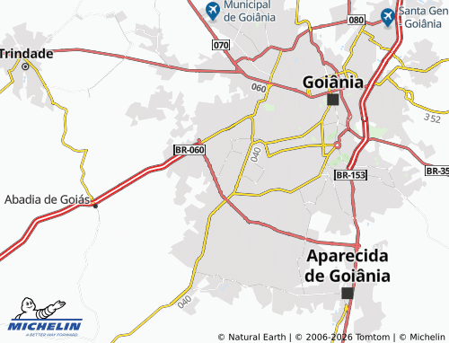Mappa MICHELIN Setor Santa Rita - ViaMichelin