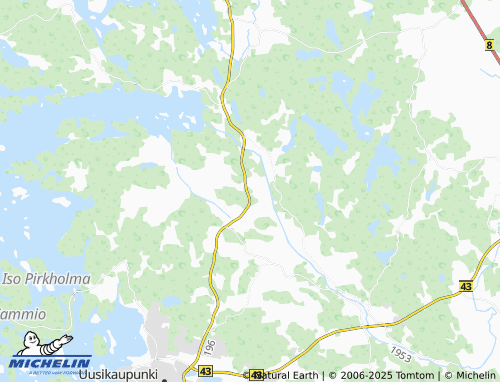 MICHELIN Suurikkala map - ViaMichelin