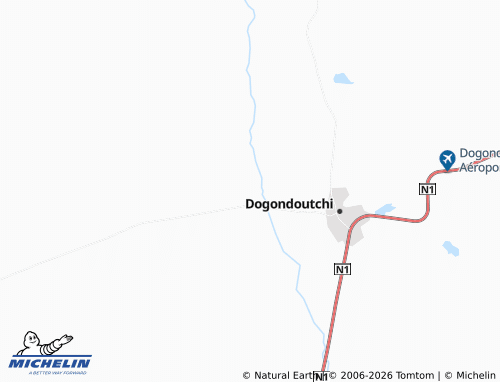 Carte MICHELIN Manzouga - ViaMichelin