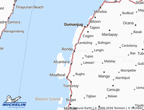 MICHELIN Palanas map - ViaMichelin