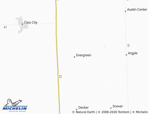 Mappa MICHELIN Evergreen - ViaMichelin